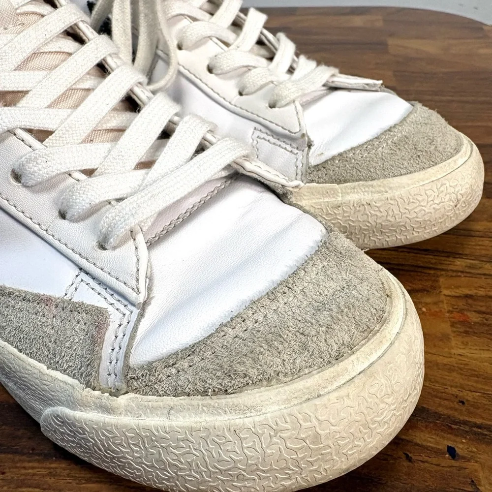 Nike Blazer Mid 77 Vintage White Black BQ6806-100 Men’s Size 8